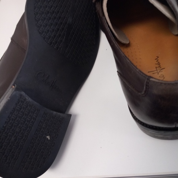 Cole Haan, Brown Leather,size 9.5 - Picture 4 of 7